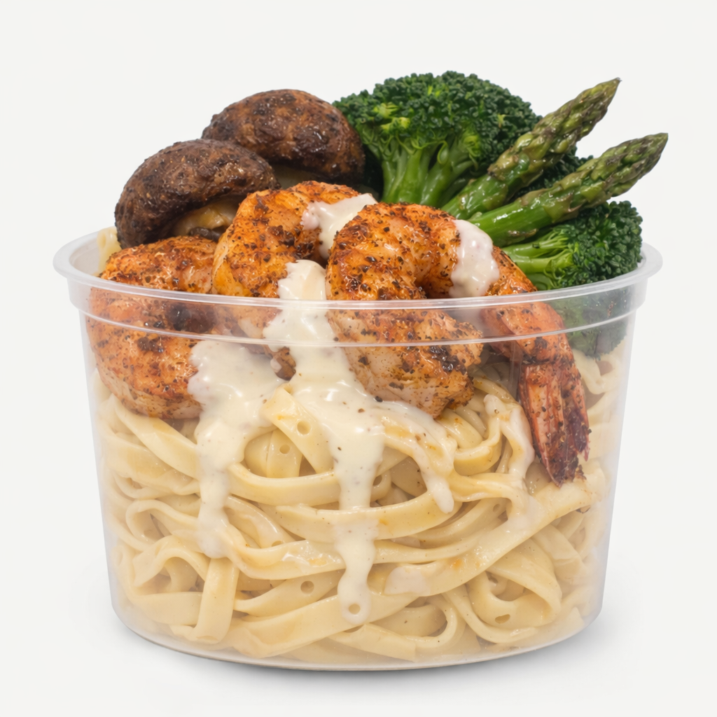 Cajun Alfredo Shrimp