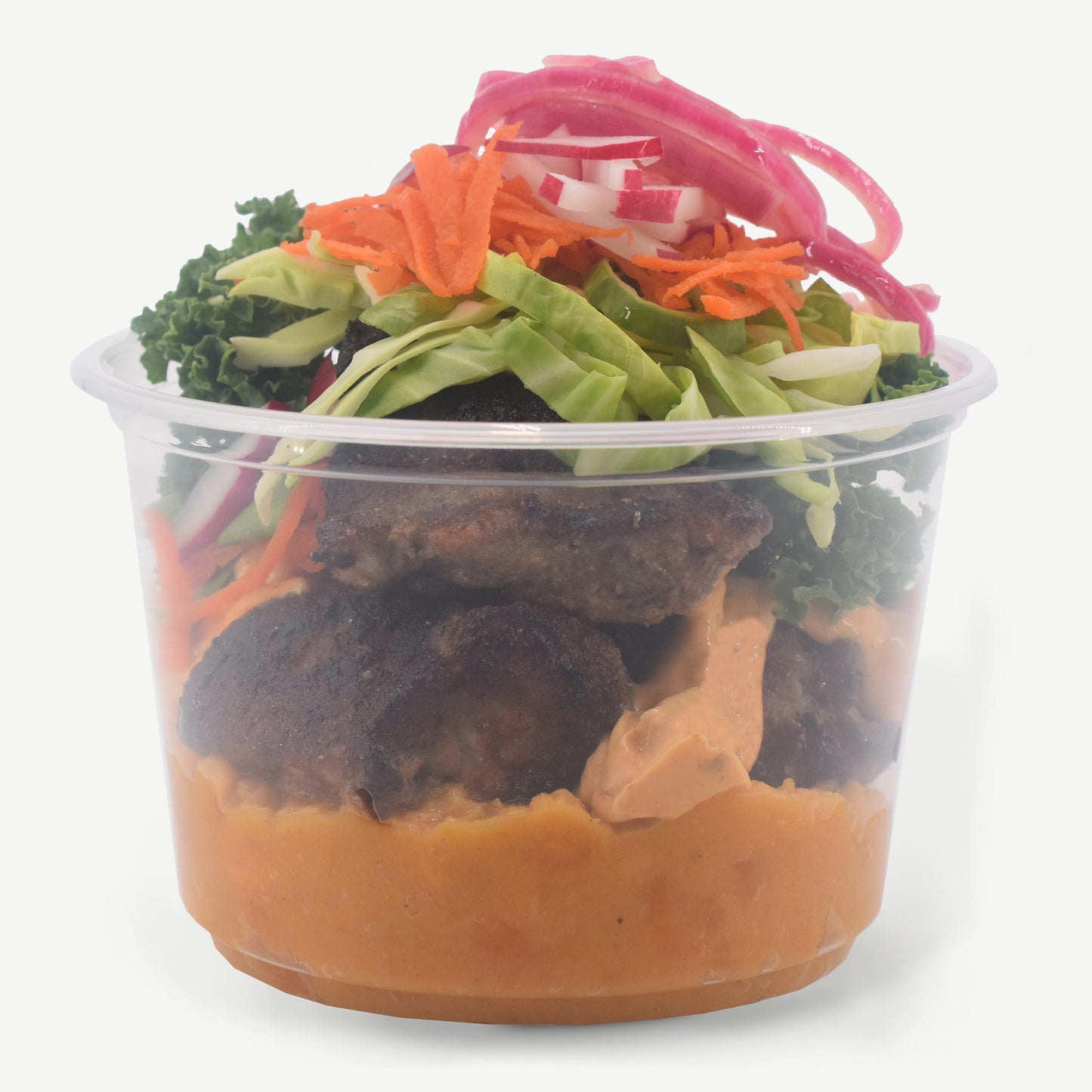 Glazed Pork w/ Veggie Slaw.