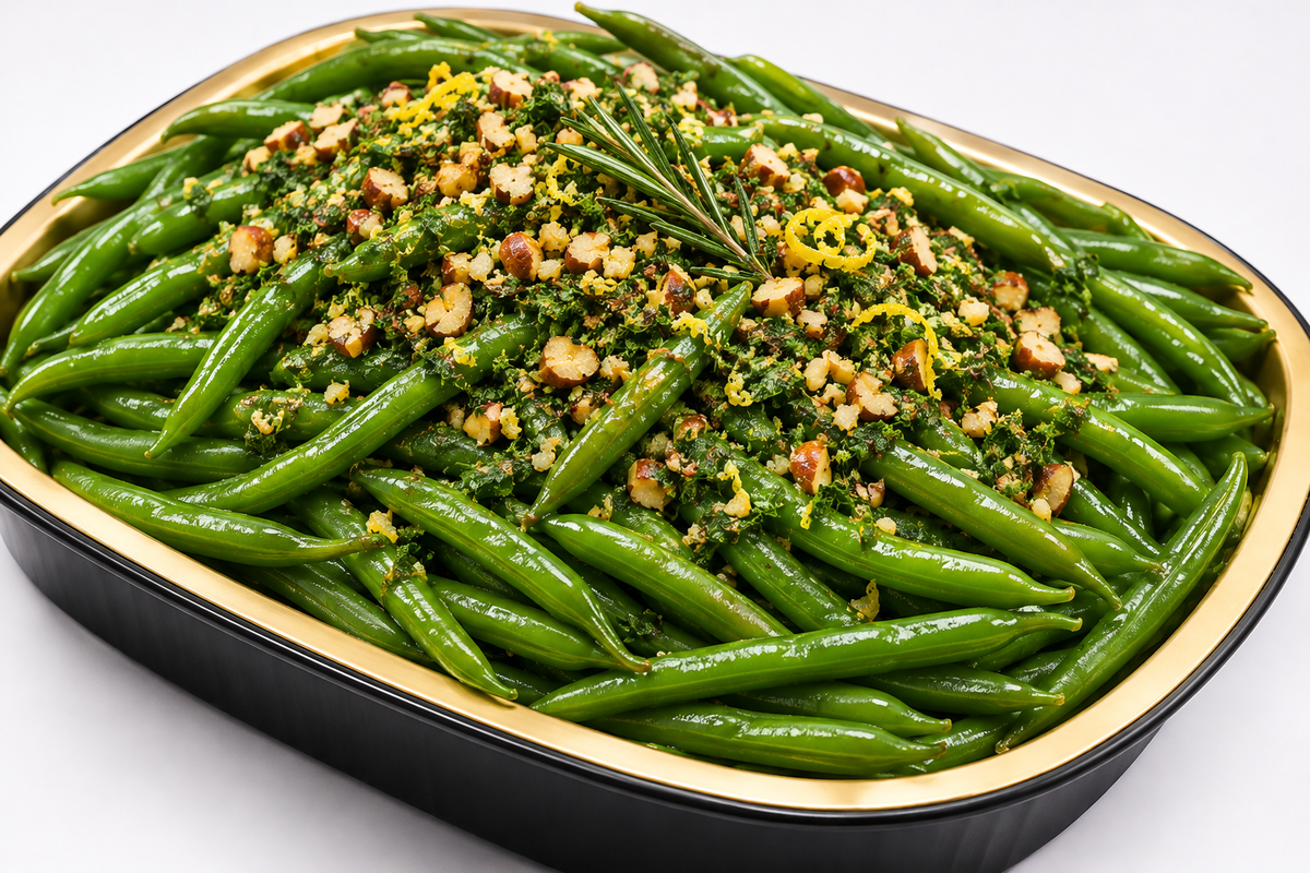 Green Bean Almondine
