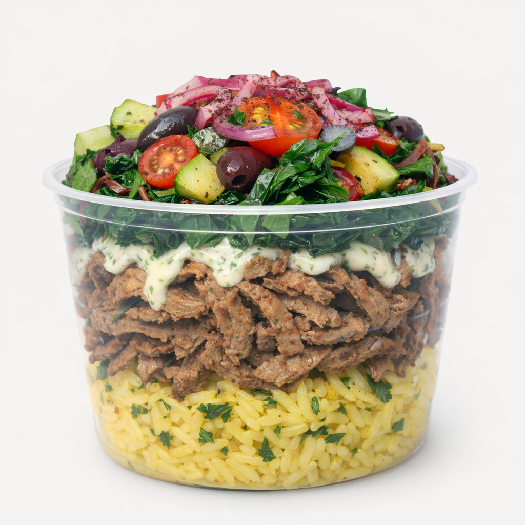 Lamb Gyro Bowl.
