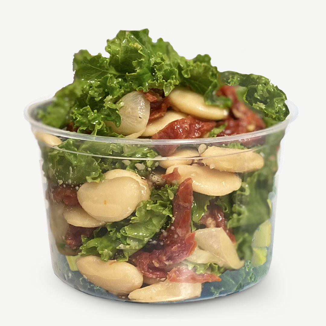 Lemon Kale White Bean Salad.