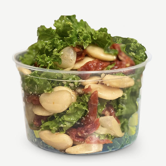 Lemon Kale White Bean Salad.