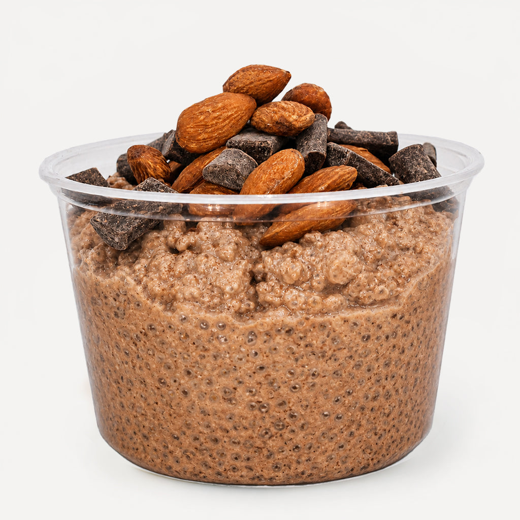 Mocha Almond Chia Pudding.