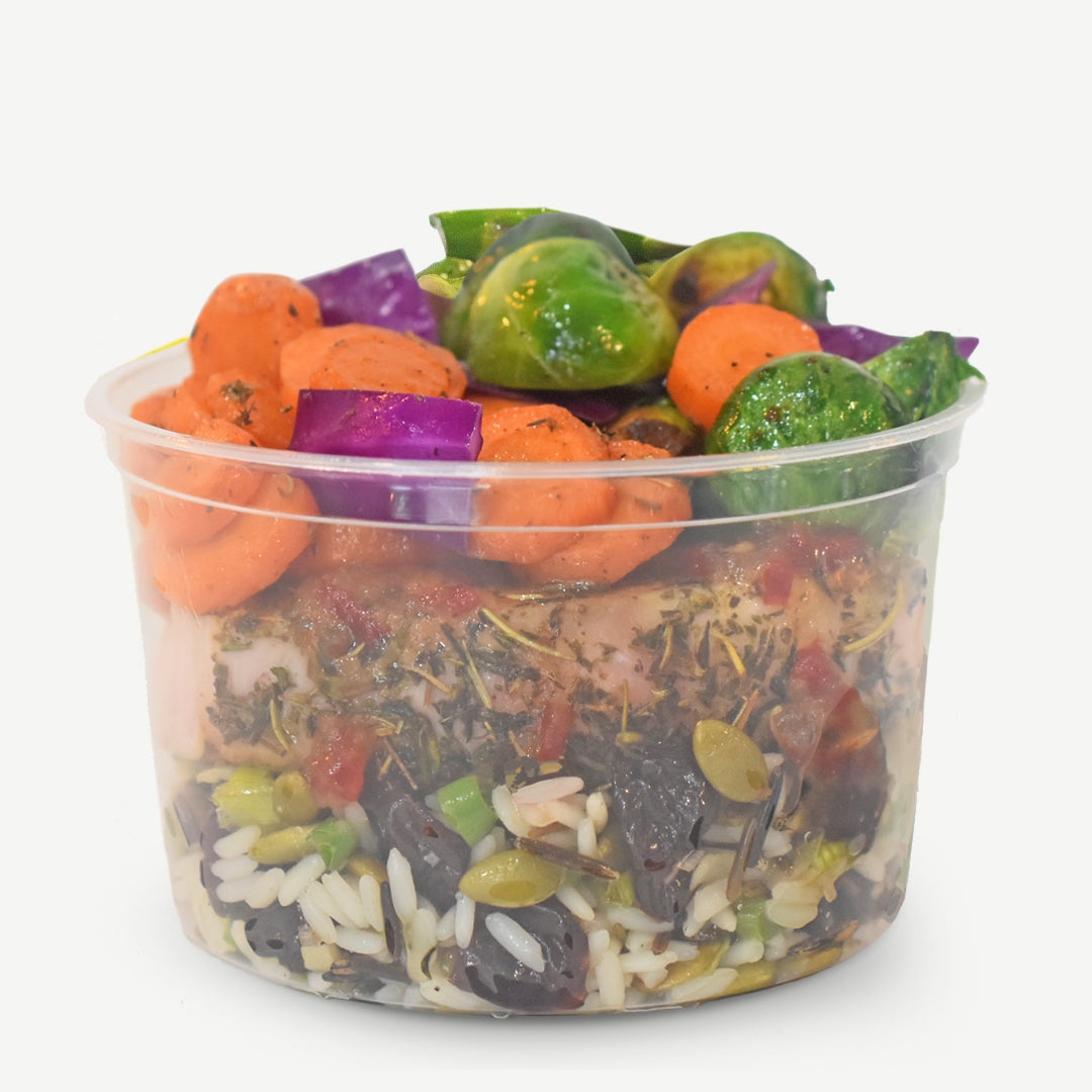 Pork Loin w/ Wild Rice