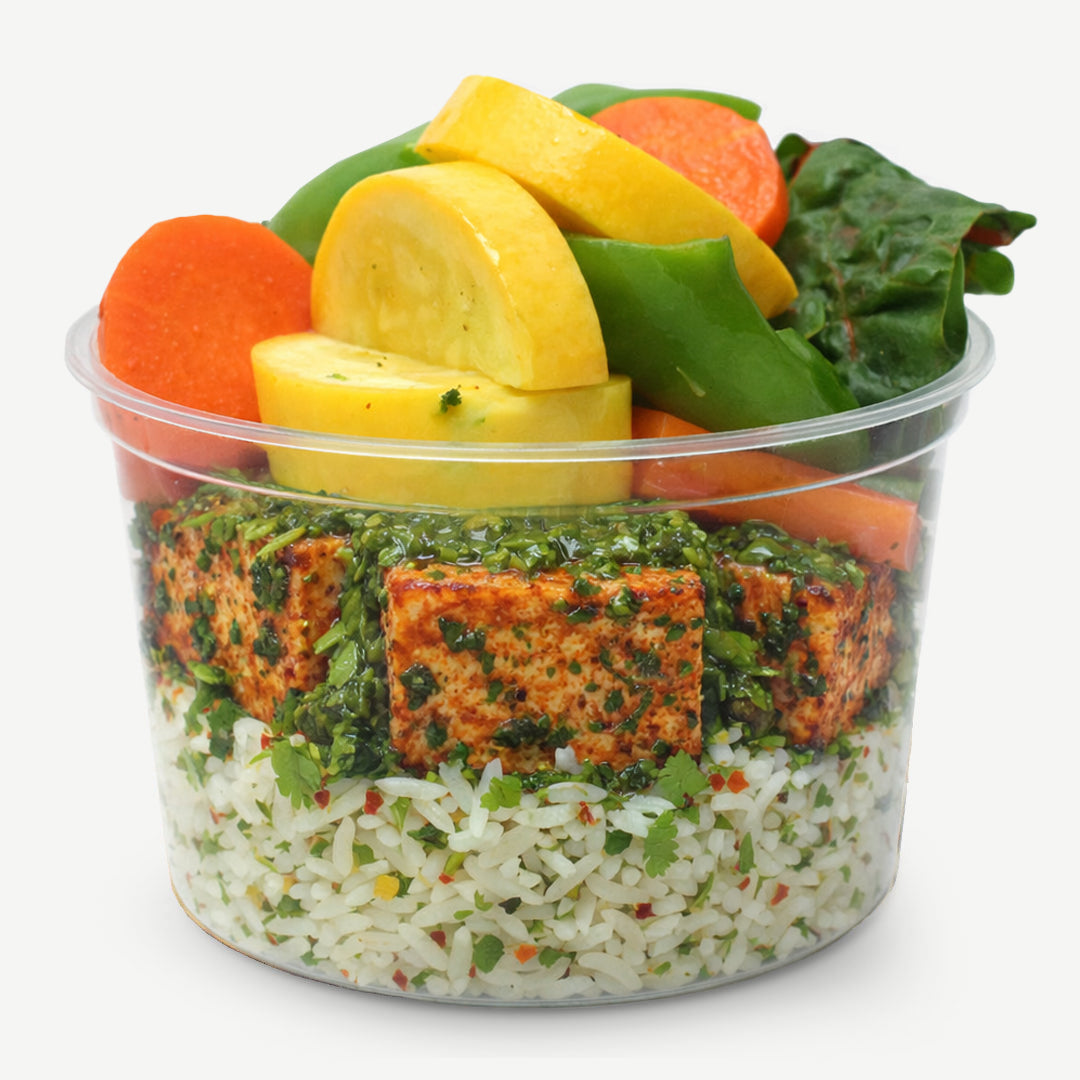 Tofu w/ Chimichurri
