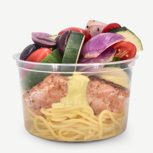 Blackened Salmon Pasta