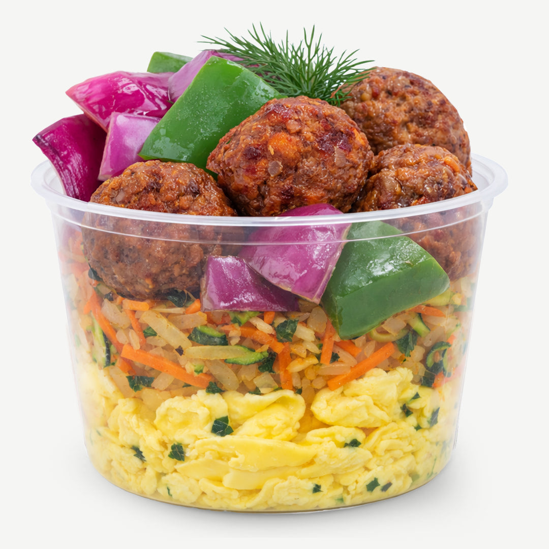 Breakfast Meatballs.