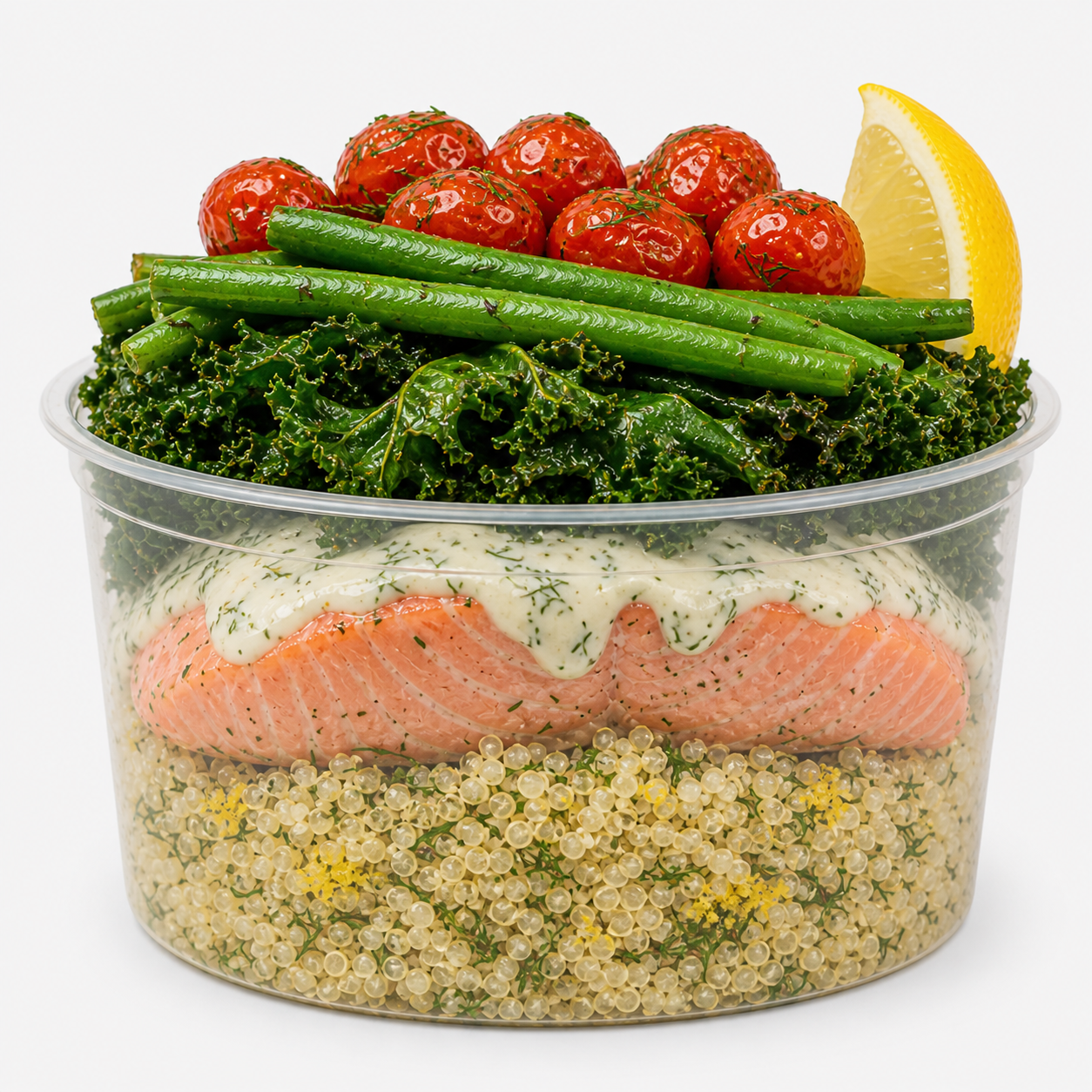 Dill Salmon w/ Quinoa