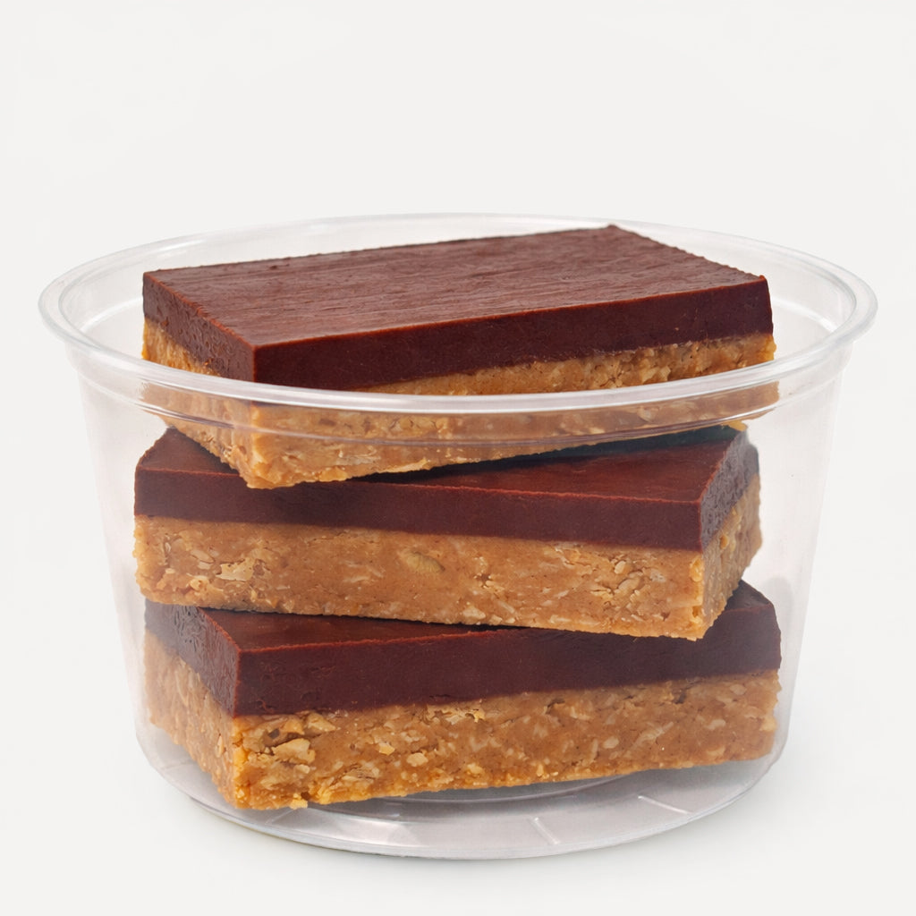 Chocolate Peanut Butter Protein Bars.