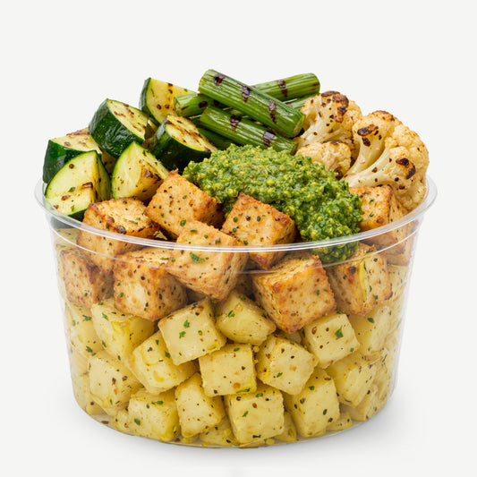 Crispy Tofu w/ Pesto