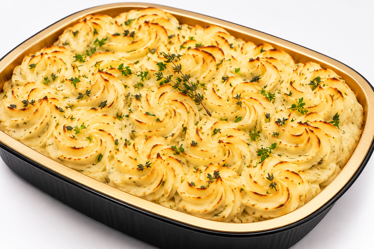 Garlic Herb Mashed Potatoes
