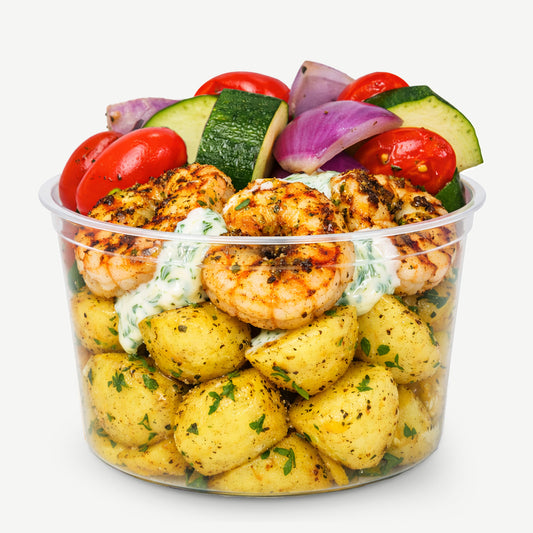 Greek Shrimp Souvlaki