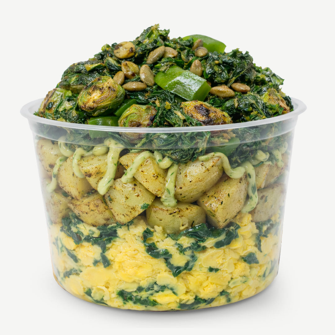 Green Goddess Eggs.